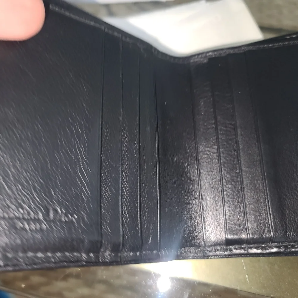 Christian Dior Hardcore John Galliano Baby Blue and Black Wallet